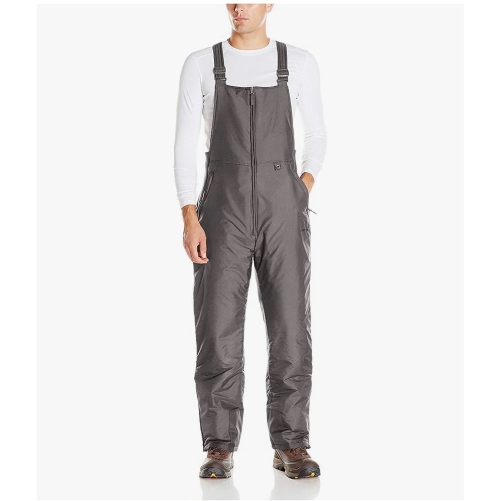 Arctix Mens Essentials Bib Overalls Charcoal Snow Pants XL PL13131-93-XL NWT